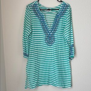 Mudpie Brooklyn Embroidered Tunic Top